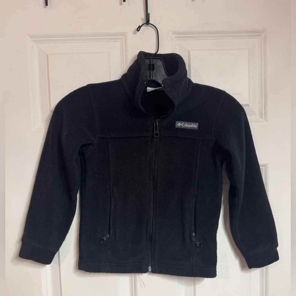 Columbia Kids Charcoal Fleece Jacket